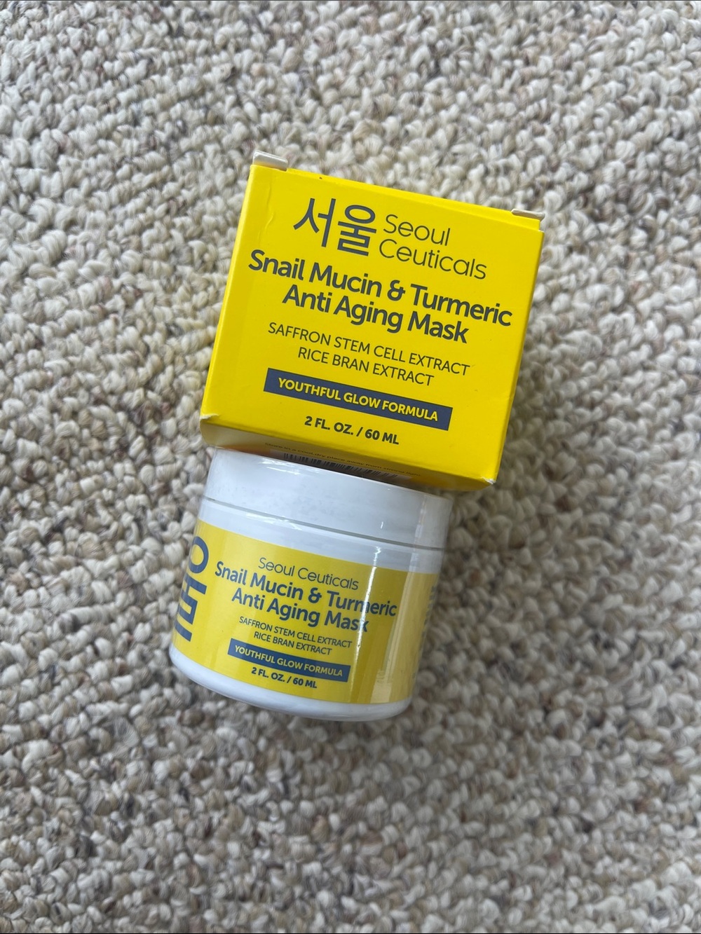 Seoul Ceuticals Snail Mucin & Turmeric Anti Aging Mask